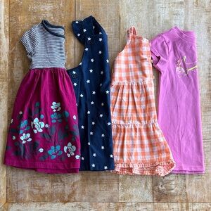 Girls Summer Dresses and Romper Bundle 2t